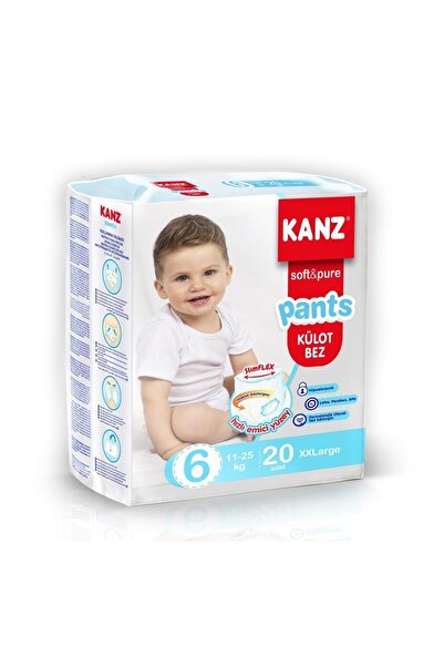 Kanz Bebek Külot Bezi 11-25 Kg 6 Xxlarge 20'li