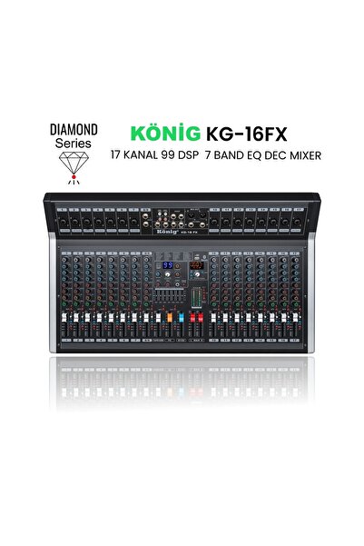 König Kg-16 Fx 16 Kanal Dec Mixer (dıamond
