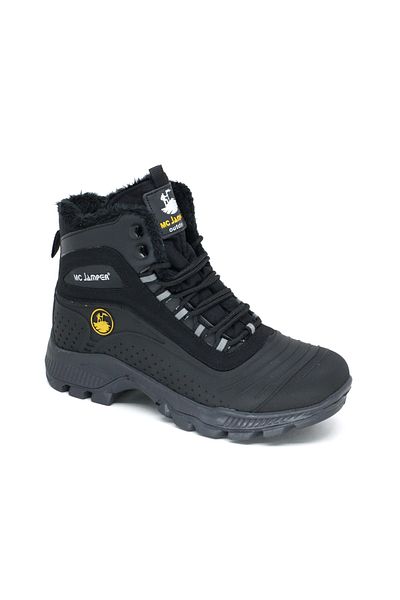 TRENDYSHOES Ανδρικές μπότες Trendyshose 1918 με αντιολισθητική σόλα με γούνα