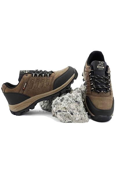 XStep Unisex Siyah X5 Suya Soğuğa Dayanıklı Kışlık Trekking Kısa Bot