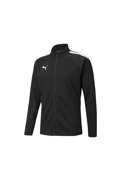 Puma Teamliga Training Jacket Ανδρικό μπουφάν προπόνησης ποδοσφαίρου 65723403   Μαύρος