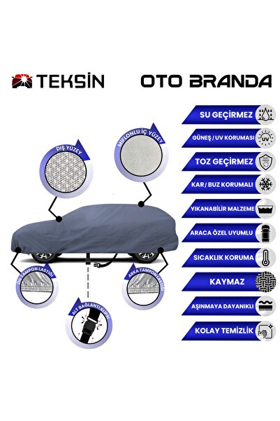Teksin Dacia Sandero Stepway Oto Branda Miflonlu Araba Brandası