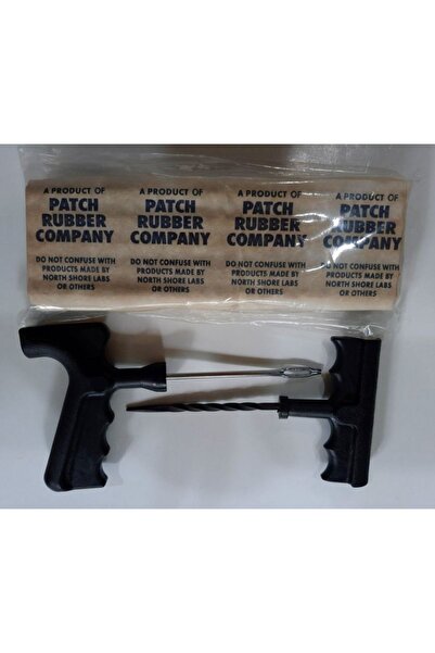 BSR Lastik Market Dubleks Lastik Tamir Seti Otomobil Ve Iş Makinası, Amerikan Malı 6x200mm Fitil Ve 2 Alet