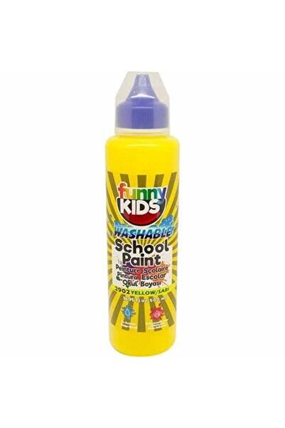 funny kids Washable School Paint 500 Gr Sarı