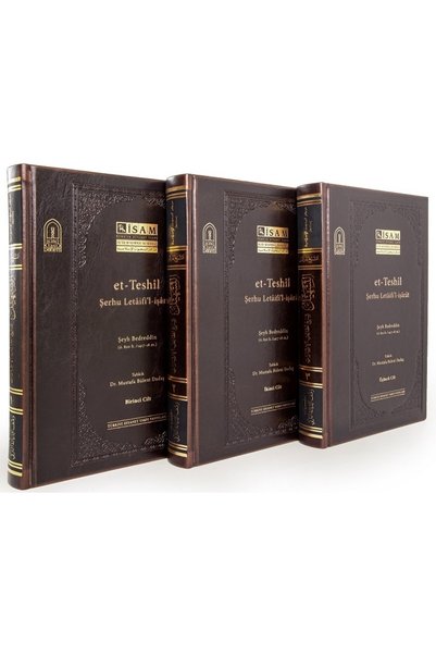 Türkiye Diyanet Vakfı Yayınları Et Teshil 3 Cilt Takım Prestij