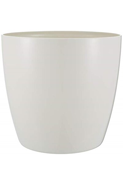 SERİNOVA Yk06 Yakut Saksı 39cm, 33 Litre Kirli Beyaz