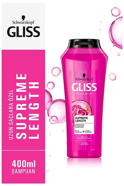 Gliss 400 ml Supreme Length Long Hair Shampoo