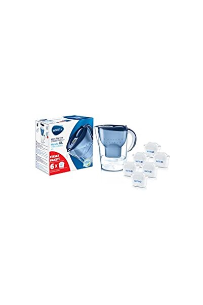 BRITA Marella Xl Su Arıtmalı Sürahi Mavi - 6 Filtreli