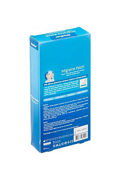 StopEver Migraine Patch Migraine Tape, 6 Pack