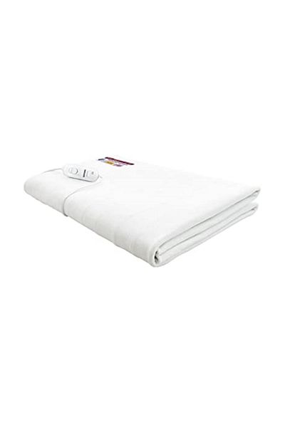OMAK Single Electric Blanket, White, 90x150 Cm