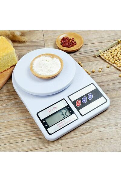 Dijital Hassas 10 Kg Mutfak Terazisi Tartısı Lcd Ekranlı