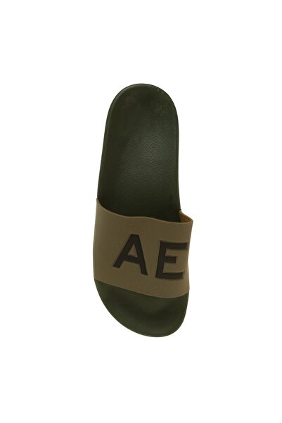 Aeropostale Siyah / Yeşil Erkek Terlik