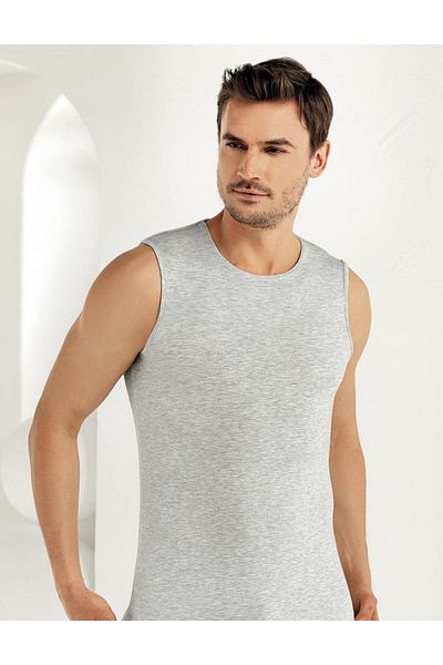 Şahinler Crew Neck Lycra Modal Sports Tank Top - E116