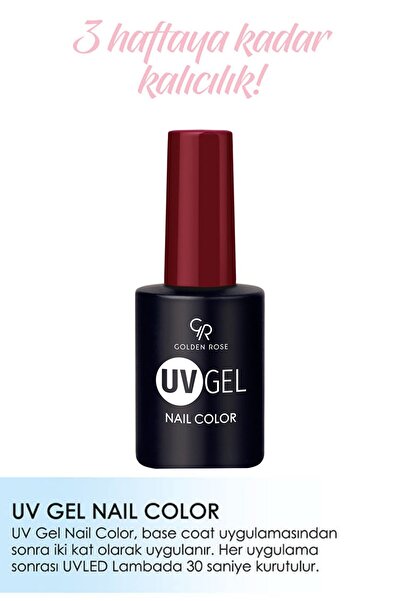 Golden Rose Uvgel Nail Color Permanent Nail Polish 128