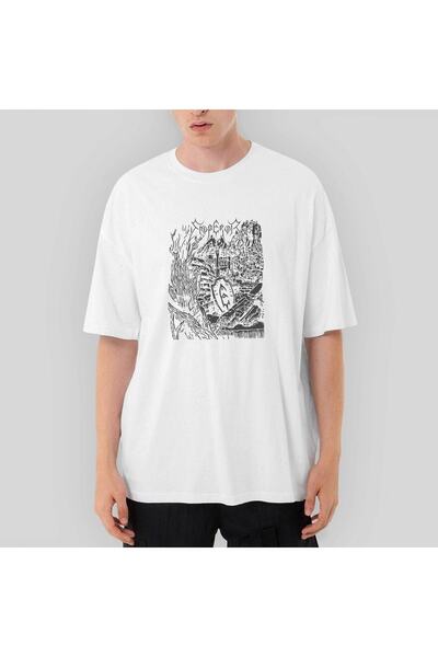 Z zepplin Emperor Band Essential Oversize White T-Shirt