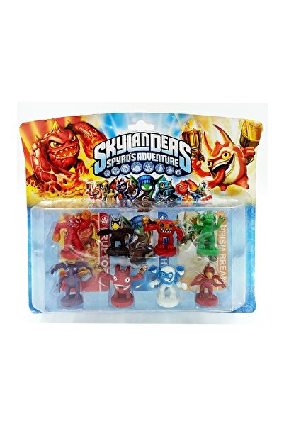PopŞeker لعبة مغامرة سكاي لاندرز سبيروس مجسمات سكاي لاندرز مكونة من 8 قطع