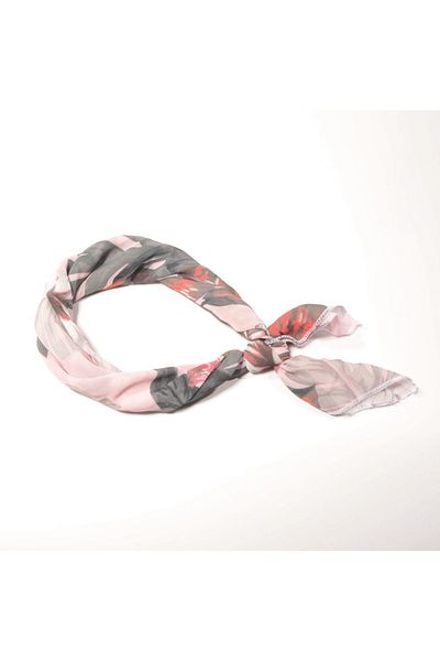 Tedz Collection Paredora Pink Red Scarf