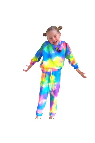 Baby DS Σετ αθλητική φόρμα Sharon Neon Tie Dye