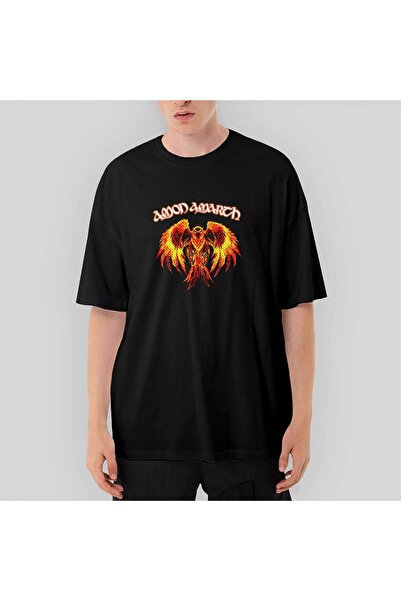 Z zepplin Tricou negru oversize Amon Amarth Phoneix