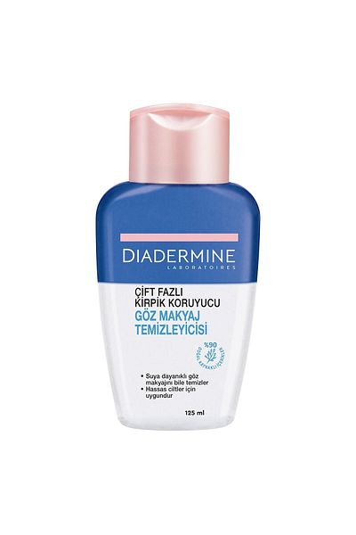 Diadermine Dual Phase Eye Makeup Remover for All Skin Types 125 Ml