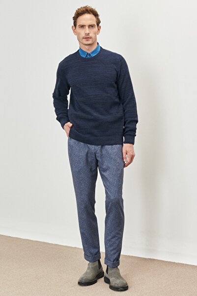AC&Co / Altınyıldız Classics Sweater - Navy blue - Regular