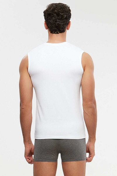 Kom Francesco V-Neck Cotton Men's Undershirt (2 Pack)