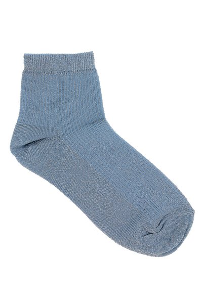 CF Color Feet Pack of 2 Glittery Mini Socket Women's Socks