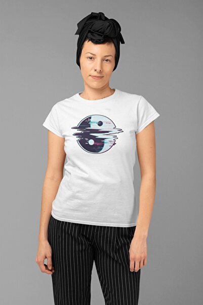 ErTaPassage Λευκό μπλουζάκι oversized - Good Bad με τύπωμα , Γυναικείο, T9501811