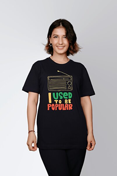 ErTaPassage Μαύρο γυναικείο μπλουζάκι με τύπωμα - Πρώτος ήλιος, Δημοφιλής, T7...