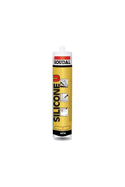 Soudal Şeffaf Silikon 280 Gr Yeni Ürün