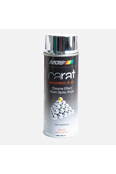 Genel Markalar Carat Sprey Boya Krom Efekt 400 Ml.