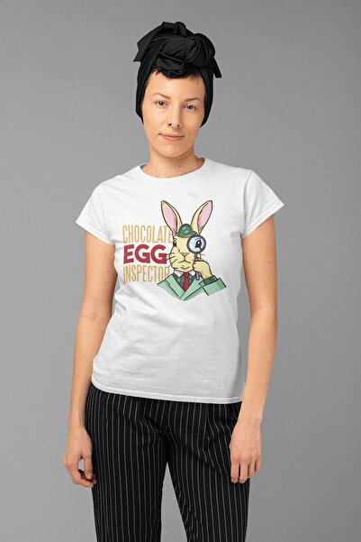 ErTaPassage Γυναικείο μπλουζάκι White Rabbit με τύπωμα - T9673139