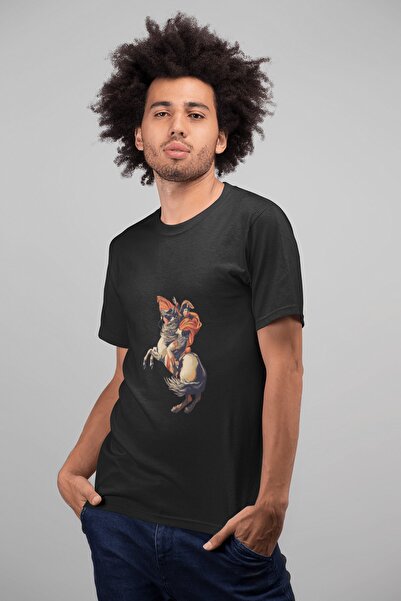 ErTaPassage Napoleon Bonaparte cu imprimeu Standard tricou pentru bărbați, ne...