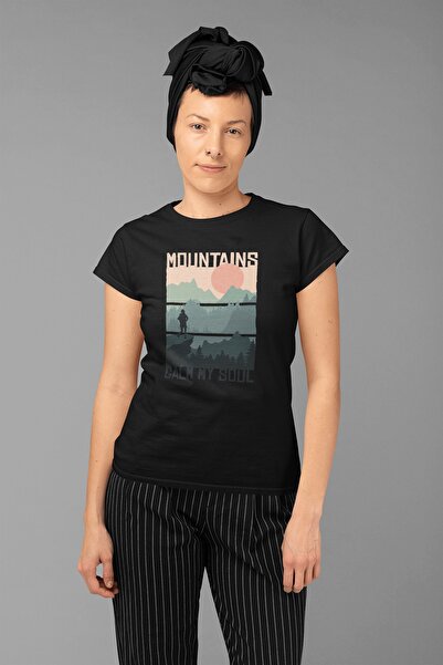 ErTaPassage Munții Negri ascultă cu imprimeu tricou - T4192131