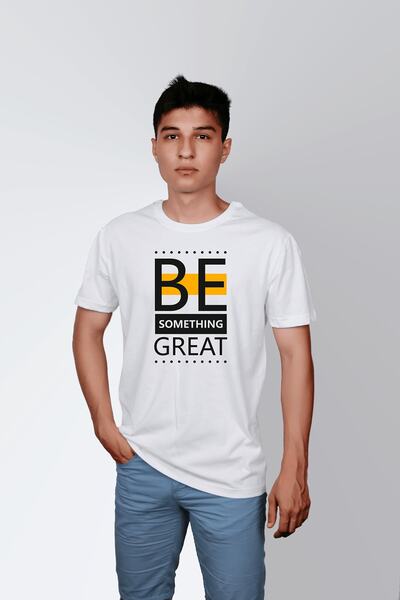 ErTaPassage White Wonderful cu imprimeu Bărbați tricou - T2337702