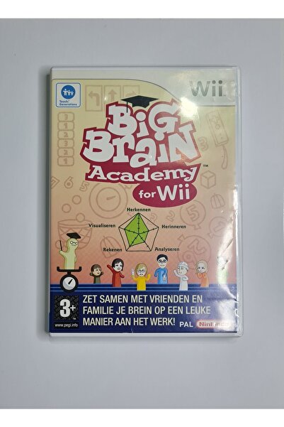 Galactic Store Nintendo Wii Big Brain Academy Oyunu Teşhir Ürünü
