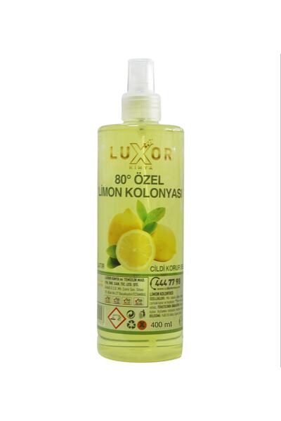 Luxor Kimya 80 Derece Özel Limon Kolonyası 400 ml