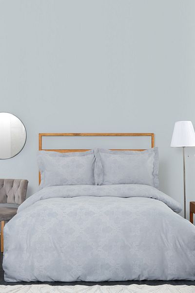Karaca Home Σετ Παπλωματοθήκη Διπλή Julio Grey