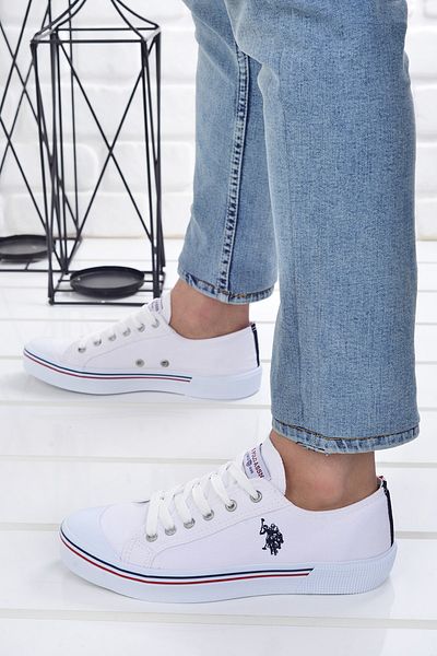 U.S. Polo Assn. Ανδρικά Αθλητικά Παπούτσια Daily Walking White Penelope