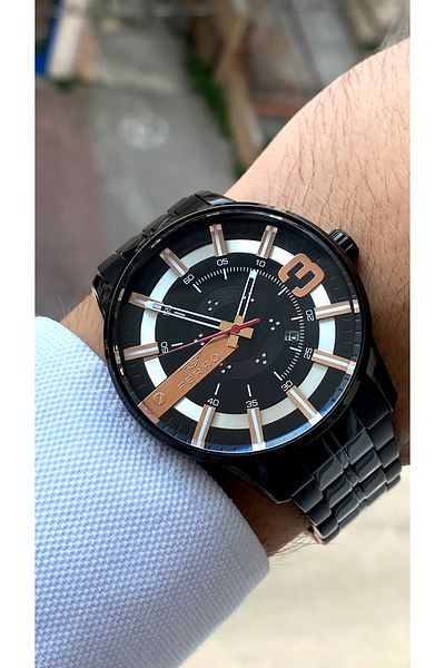 FERRO Original All Functions Aktifçelik Strap New Season Luxury Men's Watch