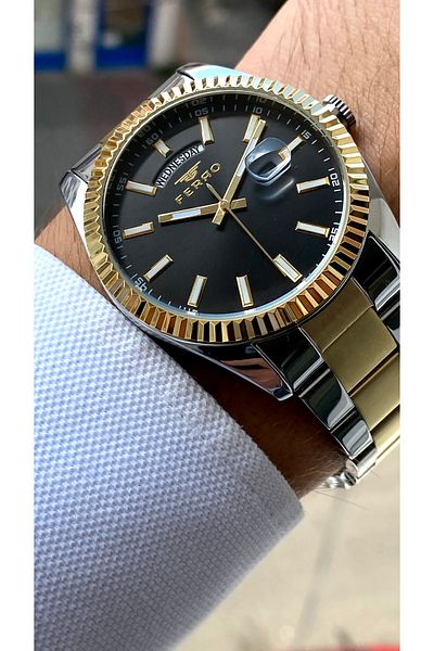 FERRO Original All Functions Aktifçelik Strap New Season Luxury Men's Watch