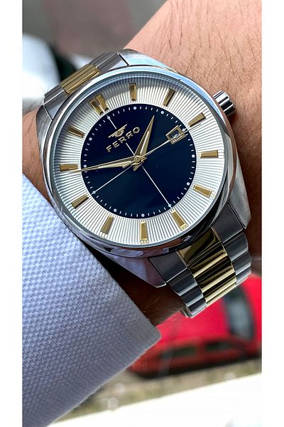FERRO Original All Functions Aktifçelik Strap New Season Luxury Men's Watch