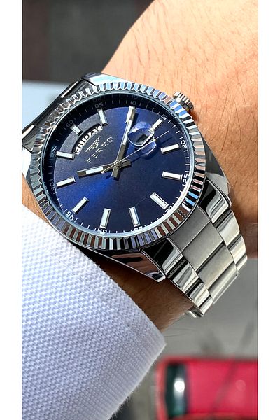 FERRO Original All Functions Aktifçelik Strap New Season Luxury Men's Watch