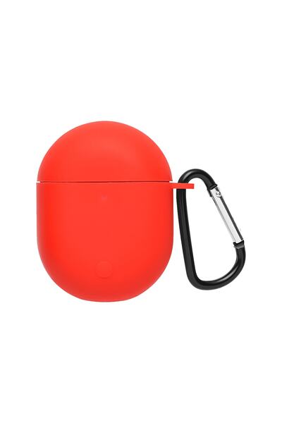 Kyver Xiaomi Redmi Airdots 3 Pro Silikon Kılıf Kırmızı