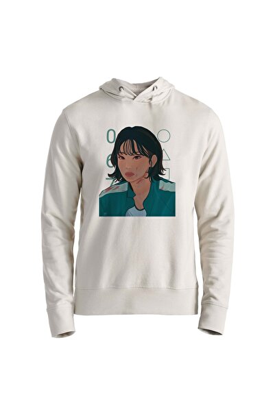 Alfa Tshirt Squid Game Ecru Sweatshirt