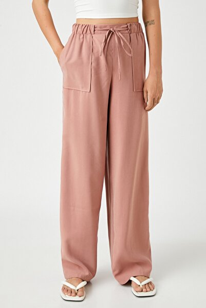 Koton Damen-Rose-Hose 2SAK40409PW