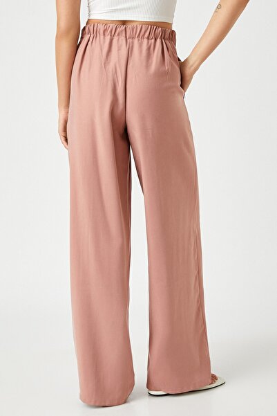 Koton Damen-Rose-Hose 2SAK40409PW