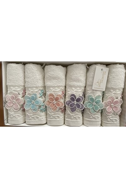 Fiesta Dowry Box 30x50 Cm Set of 6 Kitchen Hand Towels