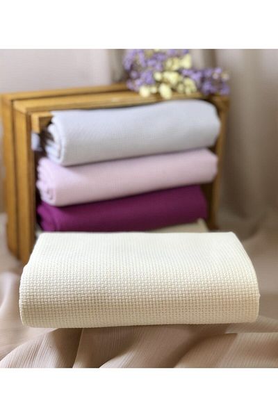 MASAL TUHAFİYE Ύφασμα Etamin Dusty Rose Θήκη 125*75