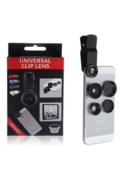 MOBGİFT Universal Clip Selfie Lens Good Product Fotoğraf Çekim Lensi Uyumlu